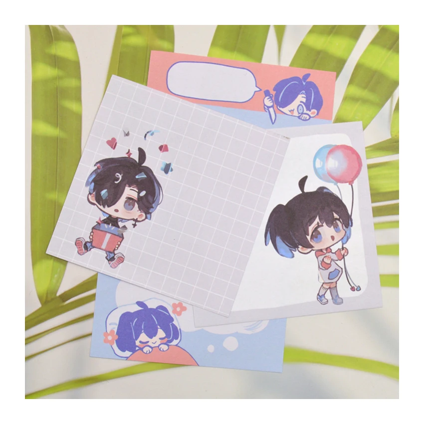 Manufacturer Customized Transparent Sticky Notes Round Mini Cartoon Fun Stickers With Cute Style And Convenient Memo Pads