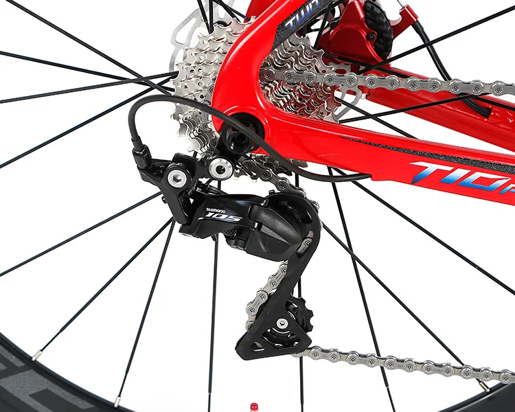 Twitter bicycle T10 Disc Brakes RIVAL 22S bicicleta de ruta 700 vicicleta arretera carbono aero racing carbon road Bikes