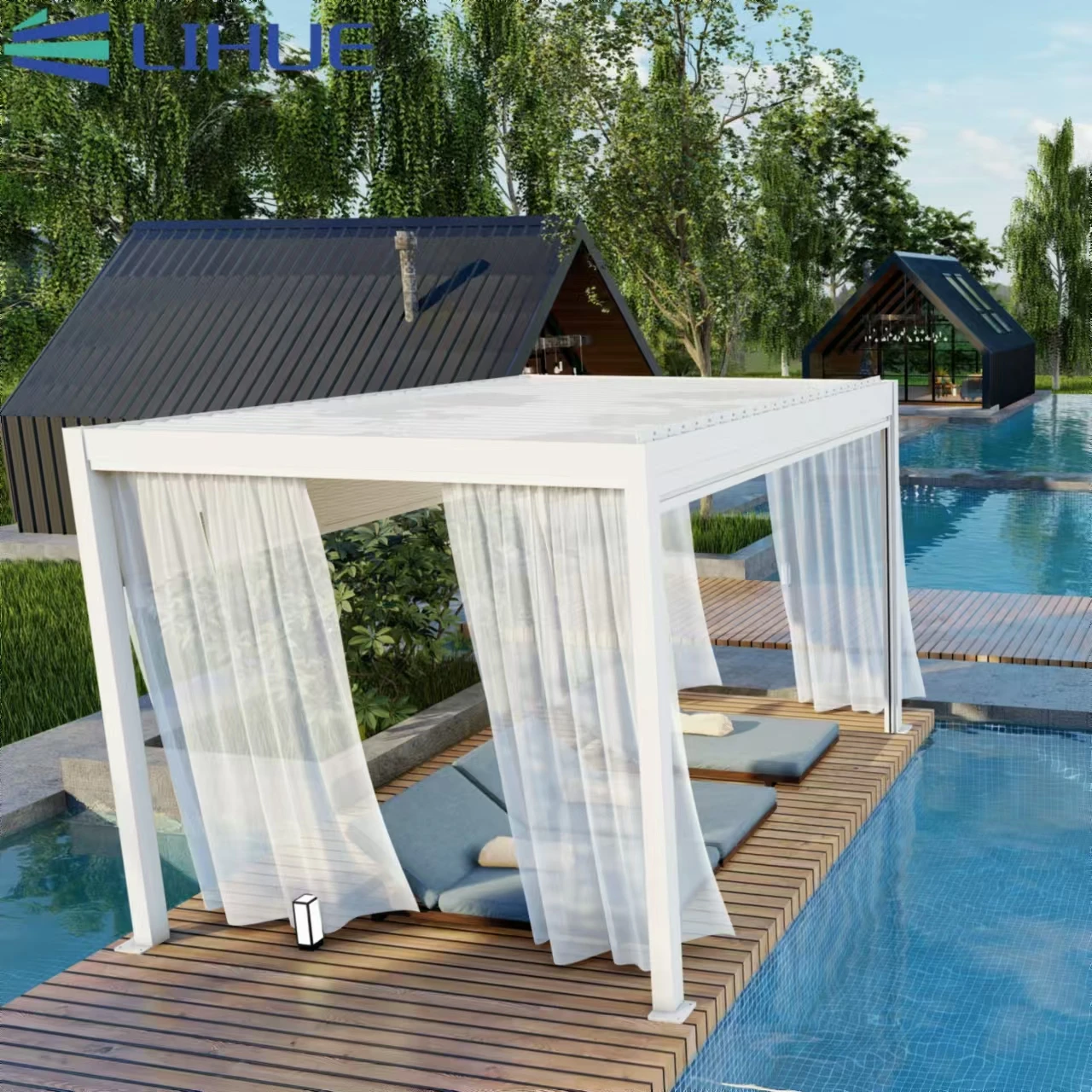 Комплекты для биоклиматических алюминиевых перголов