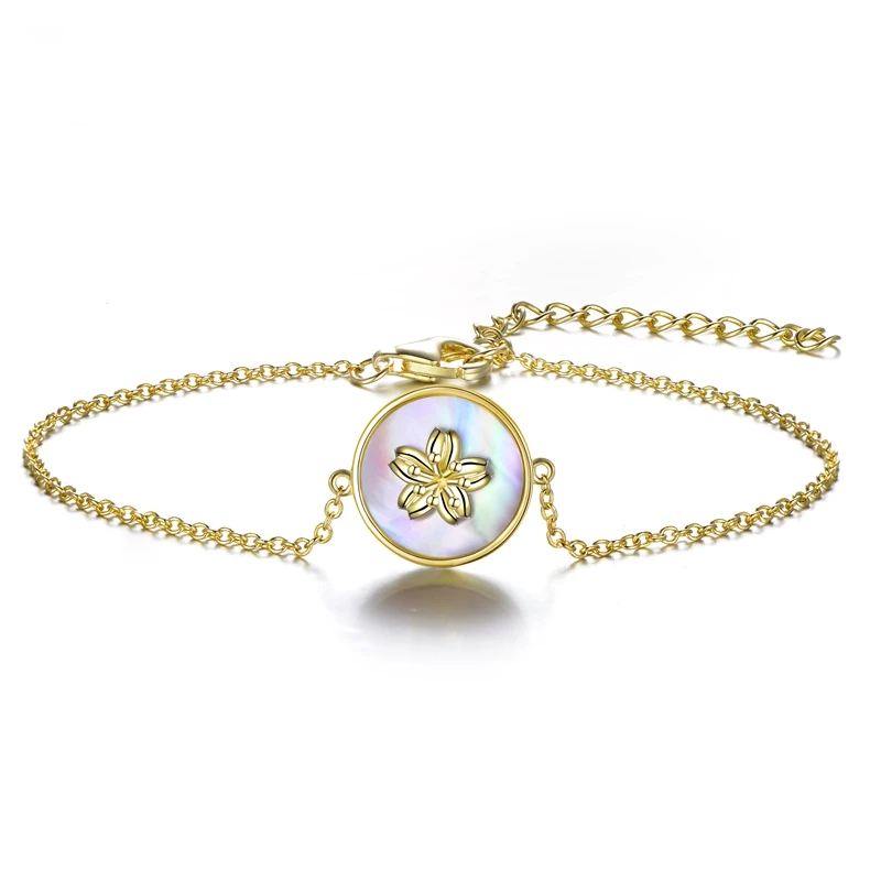 Factory direct sale 14k gold-plated bracelet female crystal bracelet Japan and South Korea sweet fashion jewelry new accessories