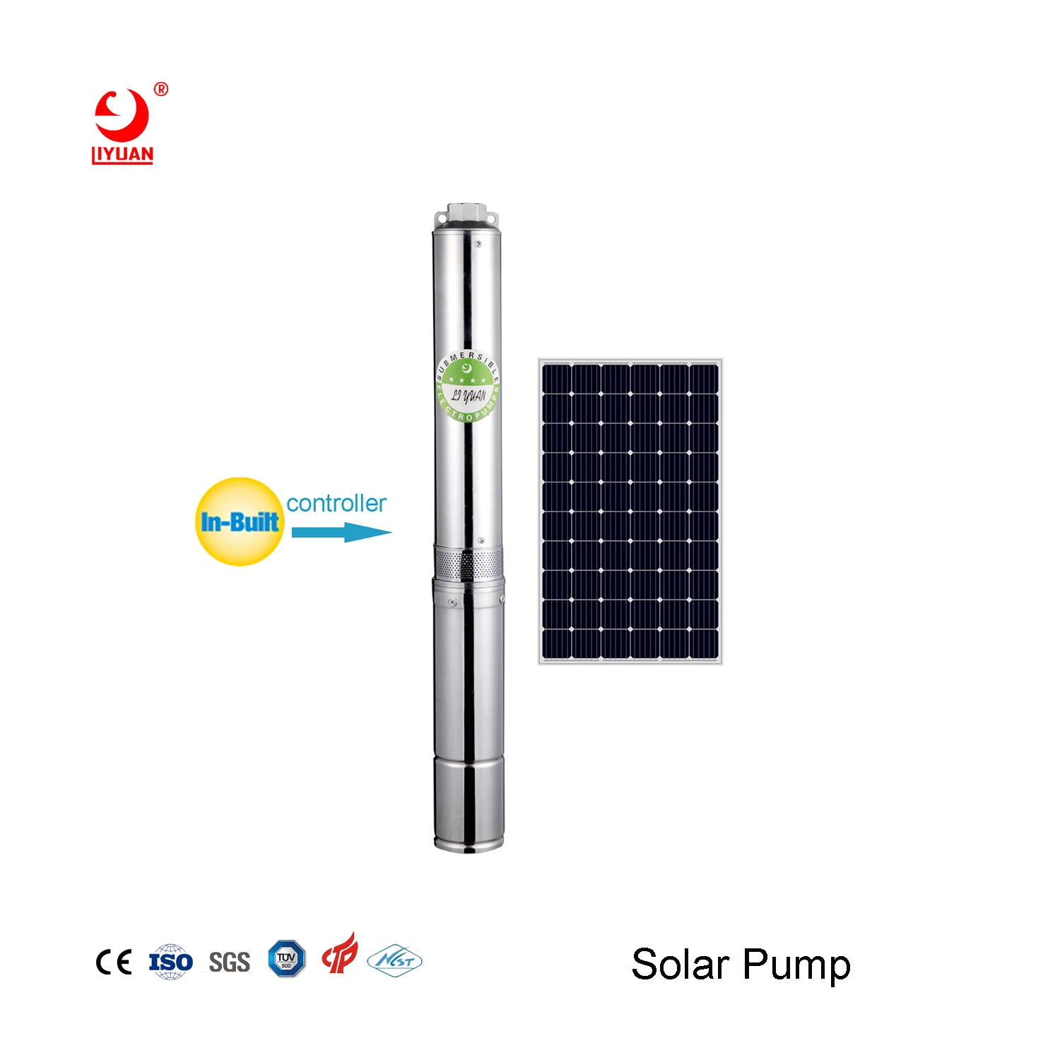 Deep Well Dc Solar Pump Solar Water Pump for Farming Hybrid Solar Water Pumping System Made in China