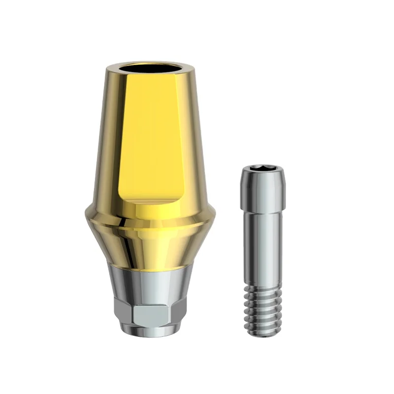 Dental Implant Cemented abutment straight abutment compatible for osstem Dentium