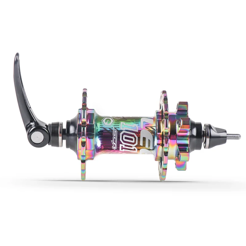 Rainbow 32 Hole bicycle Hub CNC Aluminum Mountain Bike Hub Bicycle Rear Front MTB Hubs