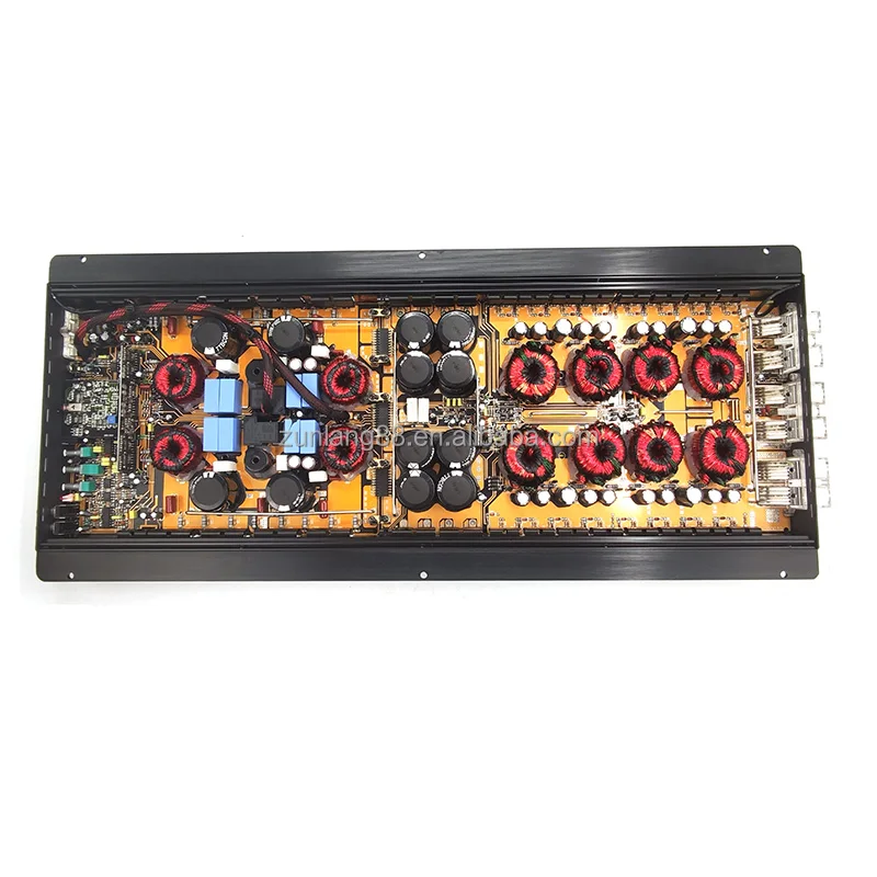 Factory wholesale Korea Car Amplifier RMS 5500W 1 ohm AMP Class D  Mono Block Subwoofer Car Amplifier