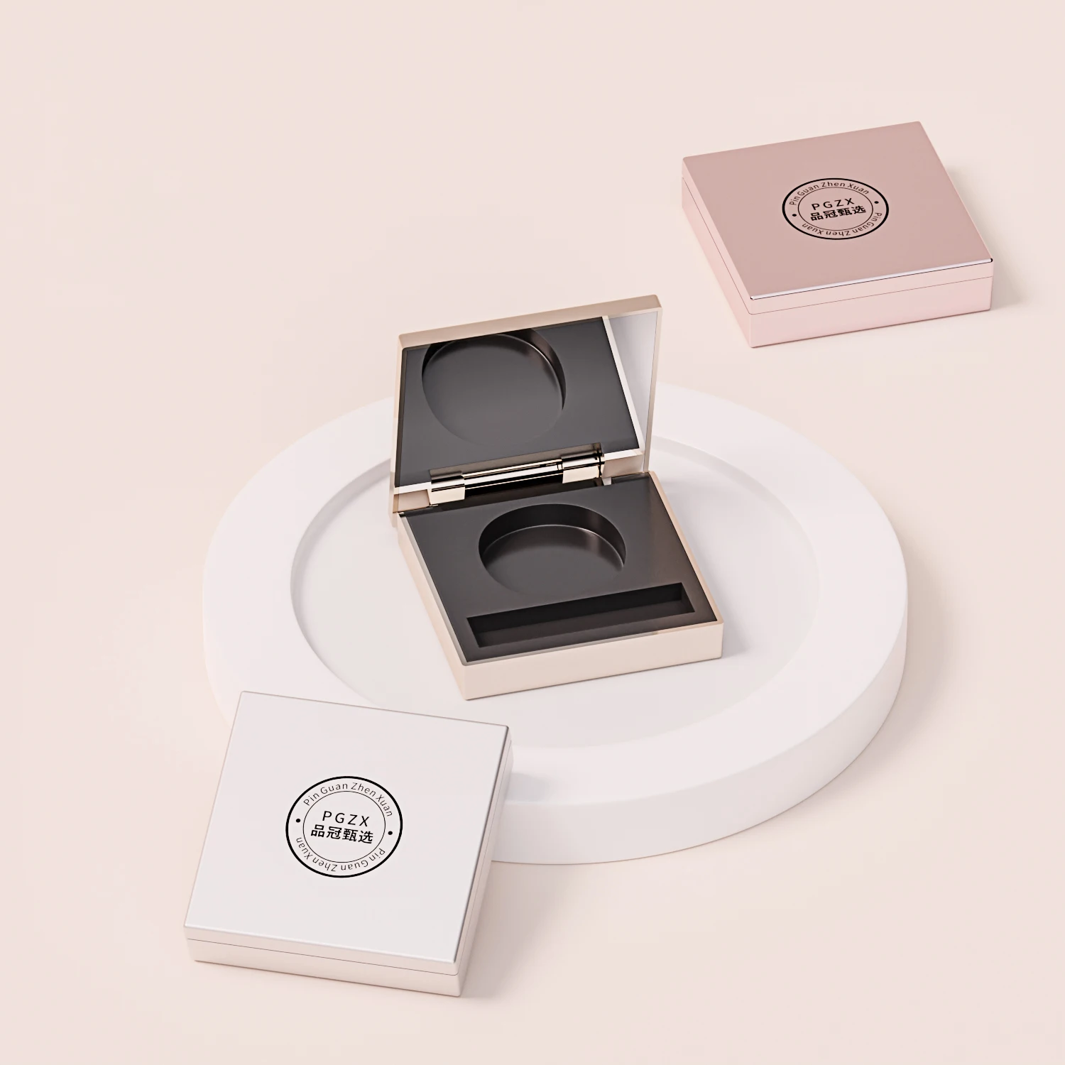 Custom eyeshadow palette packaging luxury mini eyeshadow palette case empty eyeshadow palette