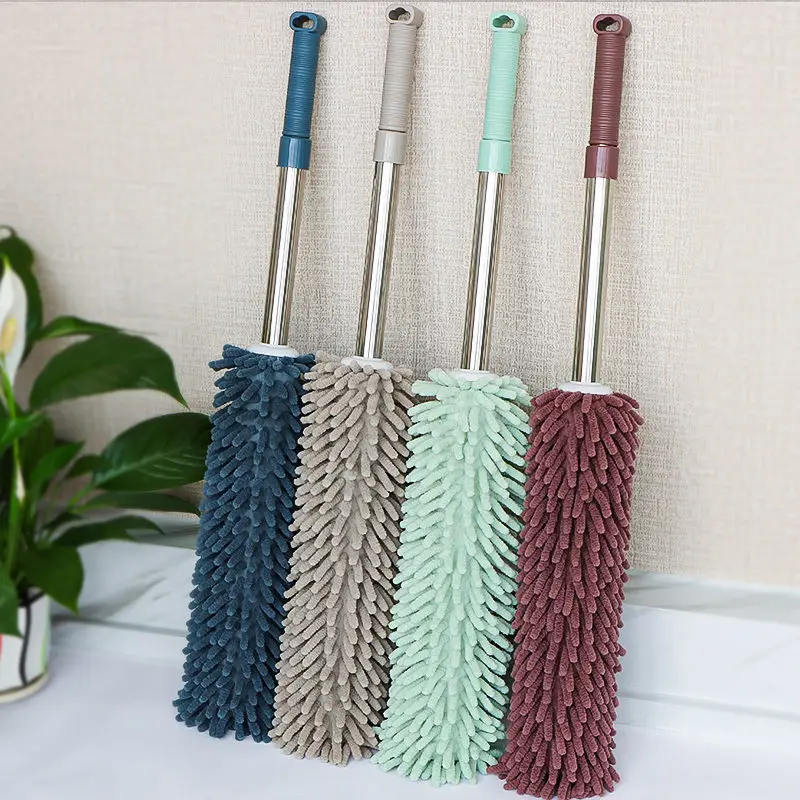 Microfiber Feather Air Duster Household Car Dusters soft cloth Fan Ceiling Cleaning Hand Extendable Telescoping Pole Extended