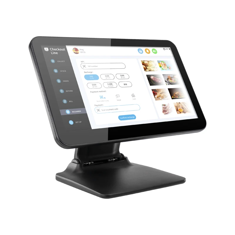 15.6 inch monitor touch screen pos pc monitor for business