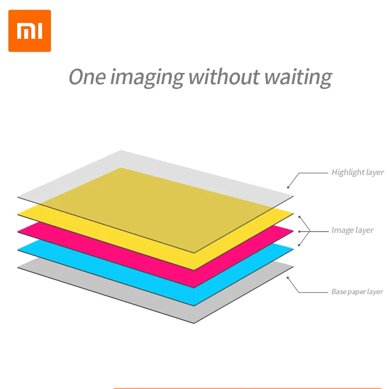  Карманный принтер Xiaomi фотонаклейка специальная наклейка с принтом без чернил маленький симпатичный размер около 3