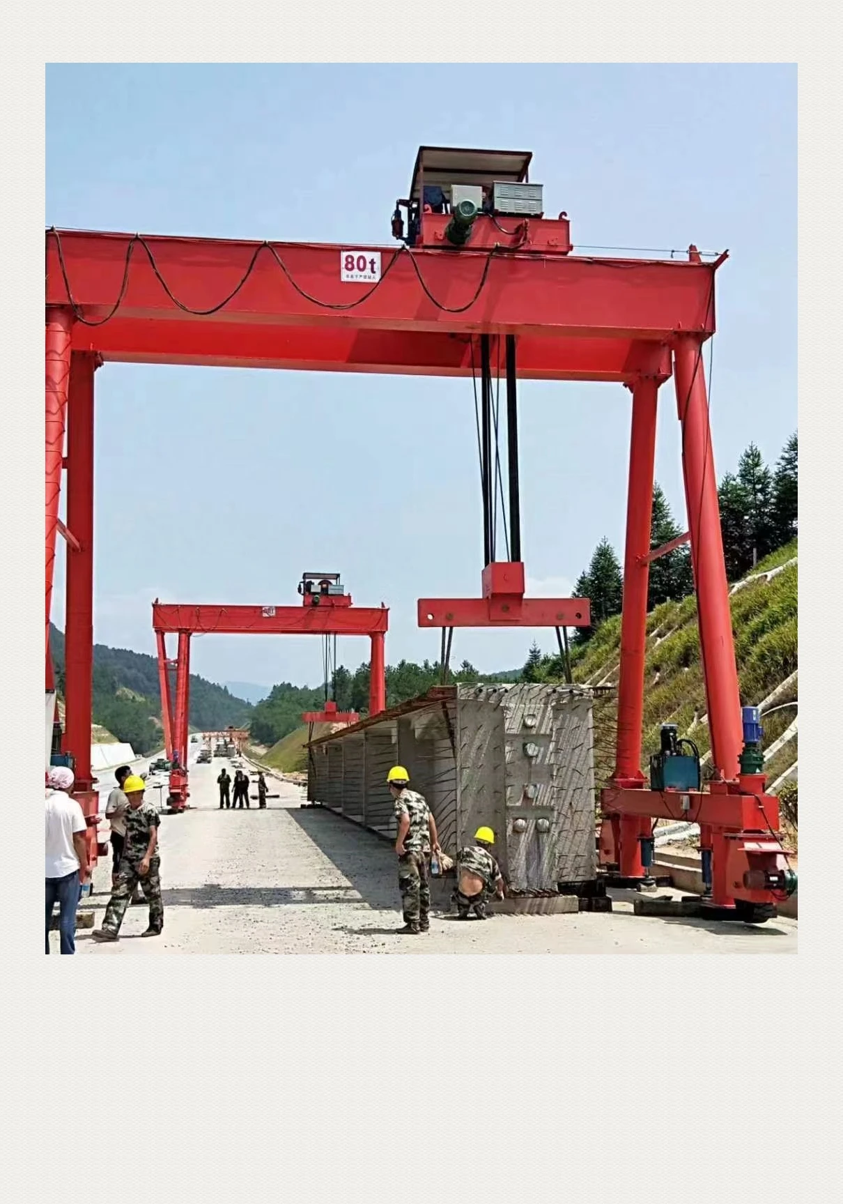 High Quality Gantry Heavy Duty Crane 5 T 10 Tons 16 Tons 20 Tons Customized Crane remote control