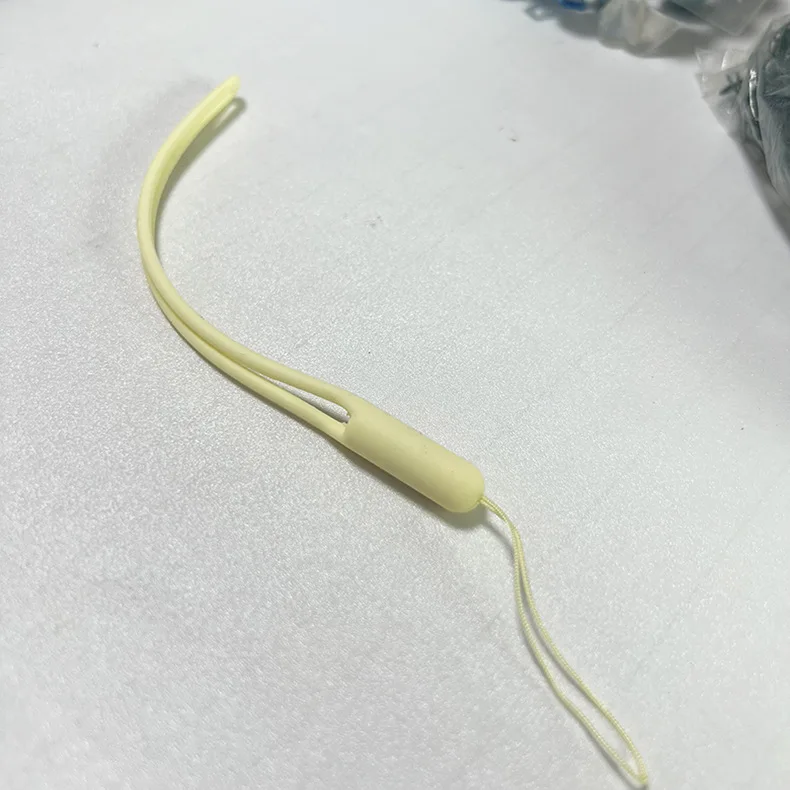 Silicone bluetooth headset anti-lost rope Silicone lanyard u disk phone case fan anti-lost rope Colorful universal models