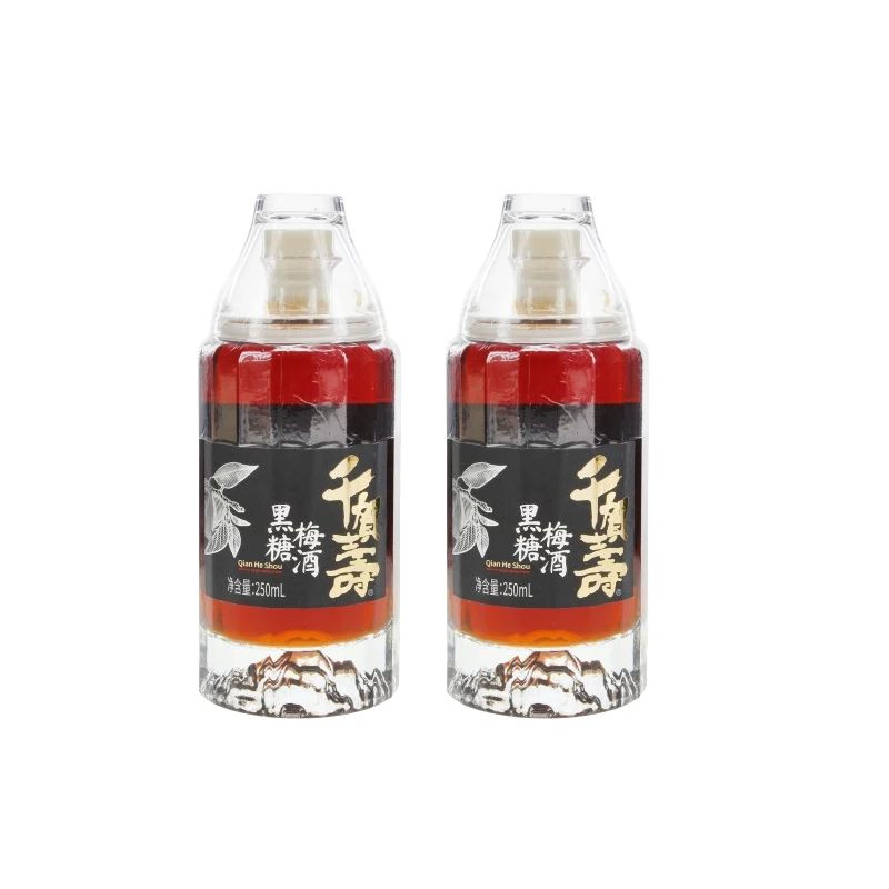 Alcoholic Beverages Fruit Wine Bottle Low Price Plum Wine 250ml Bottle Packaging with 3 Years Shelf Life Fermented 10 % Alcohol