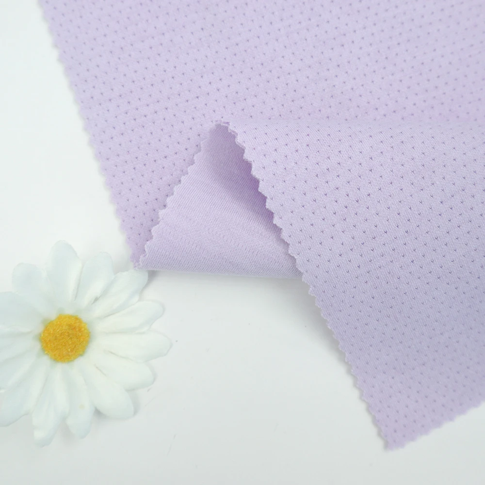 Fabrics and Textiles Supplier Custom Designer  Solid Polyester Rayon Spandex Techno Scuba Fabric for Garment