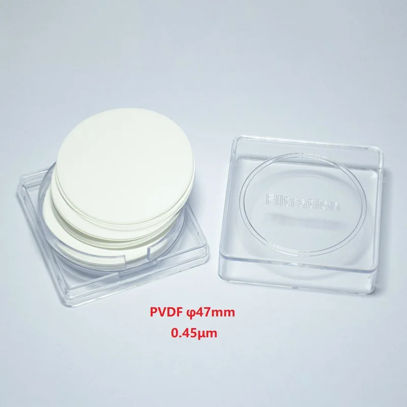 Membrane filter OD=47,0.45 micron  PVDF 50pcs/pack