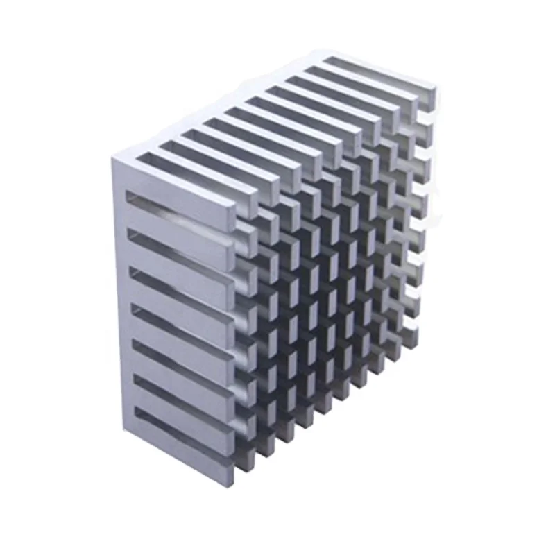 Custom Growth Lamp Pre-Drilled Led Pin Fin Heatsink Custom Heat Sink Aluminium Cold Forging Special LED Heat Sink Radiator