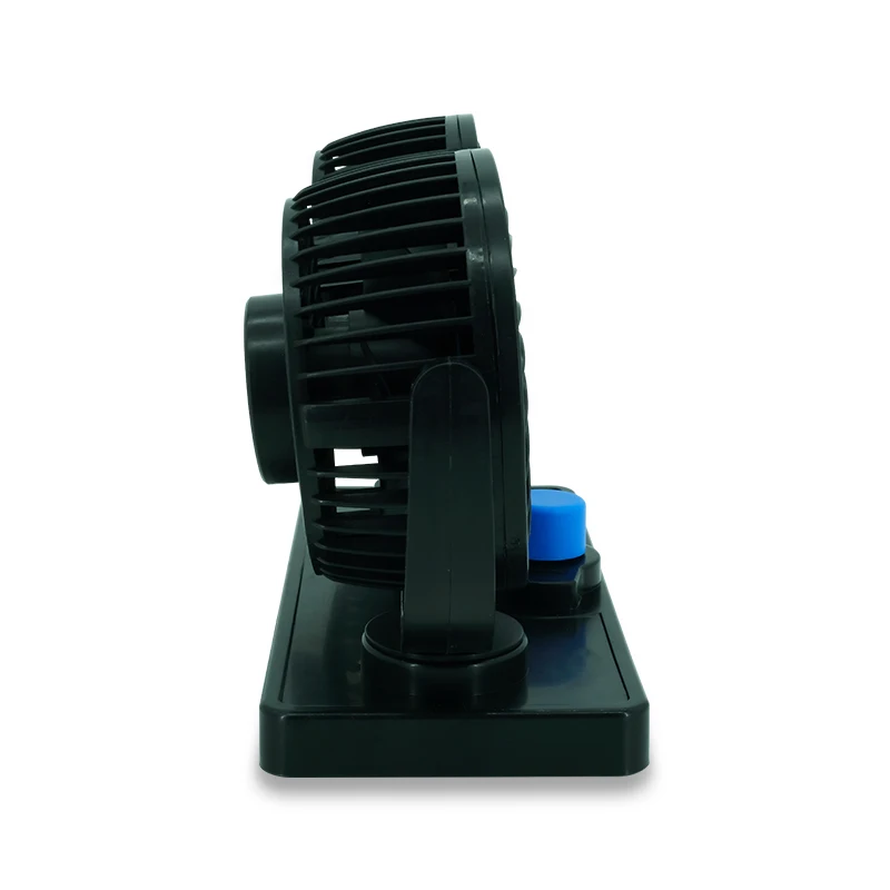 Car double head fan 12V large truck refrigeration car usb powerful cooling van air conditioning small fan