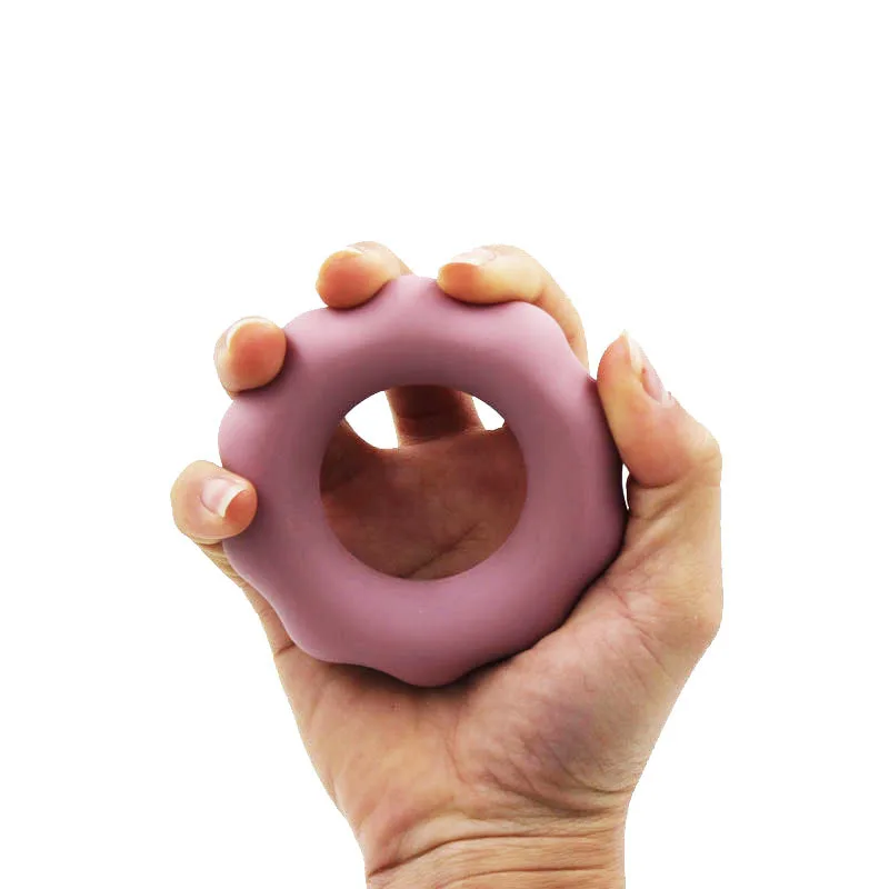 Finger Training Exercise Strengthener Ring Rubber Donut Portable Power Gripping Strength Silicone Hand Grip