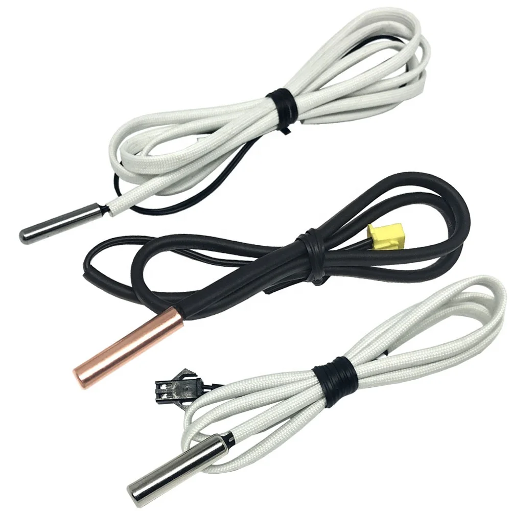 Quick Response Stainless Steel Probe Sensor  Cooking Machine Ntc Sensor Temperature 2 wires