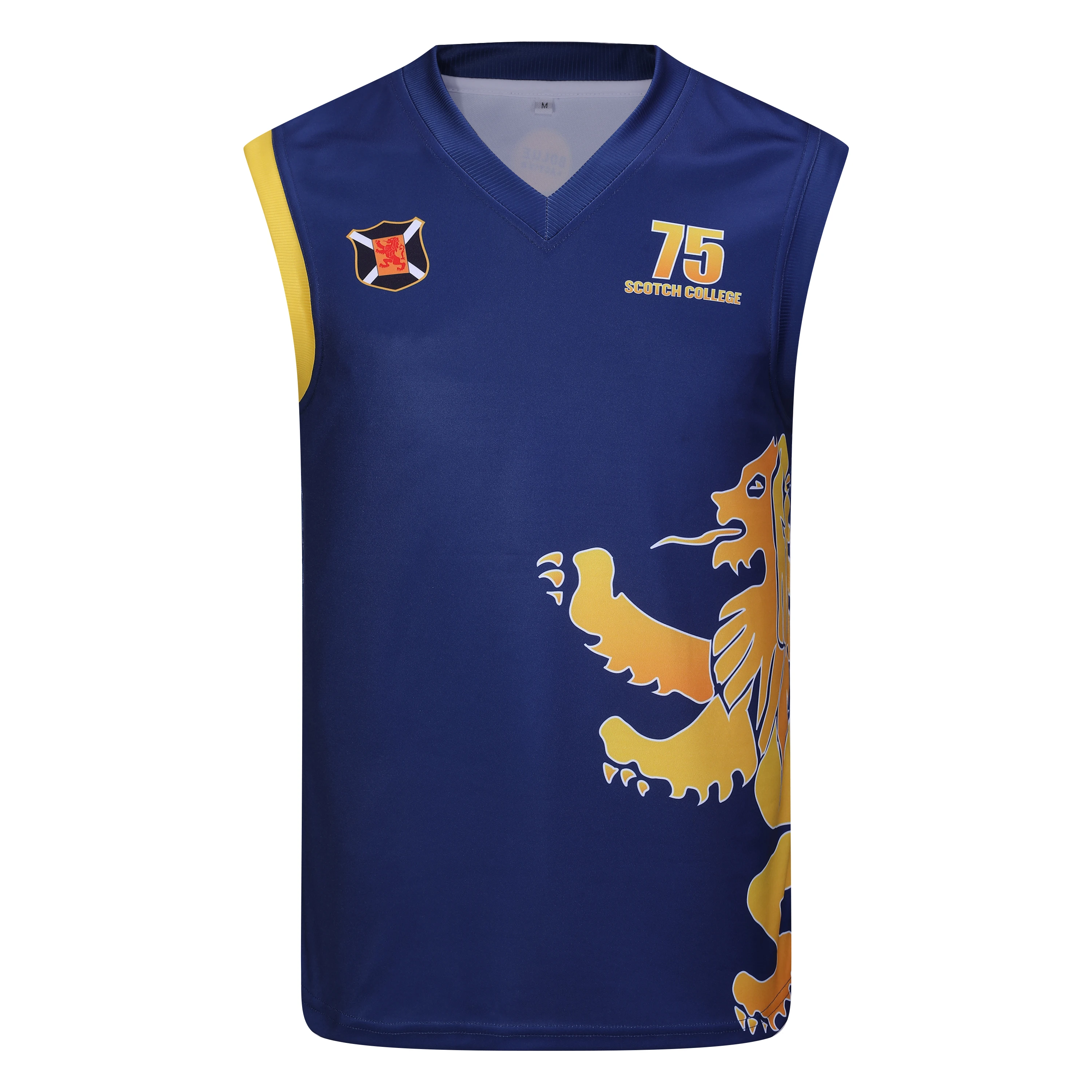 Customize AFL Vest for Gym High Quality Afl Jersey for Men Popular Selling Rugby Tank Top for Training