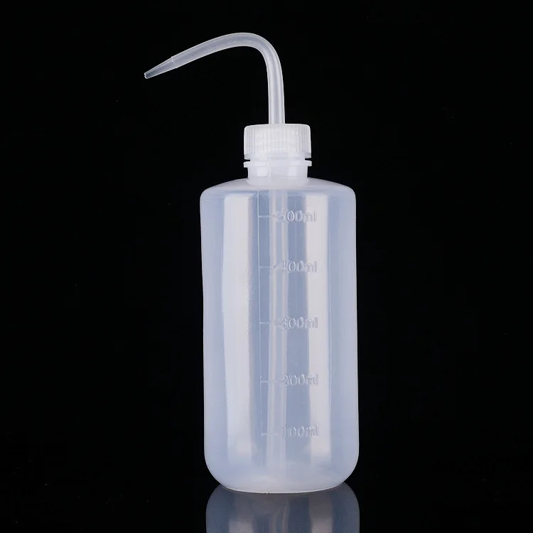 250ml washing filling 300ml white tip mouth washing bottle succulent plastic washing bottle