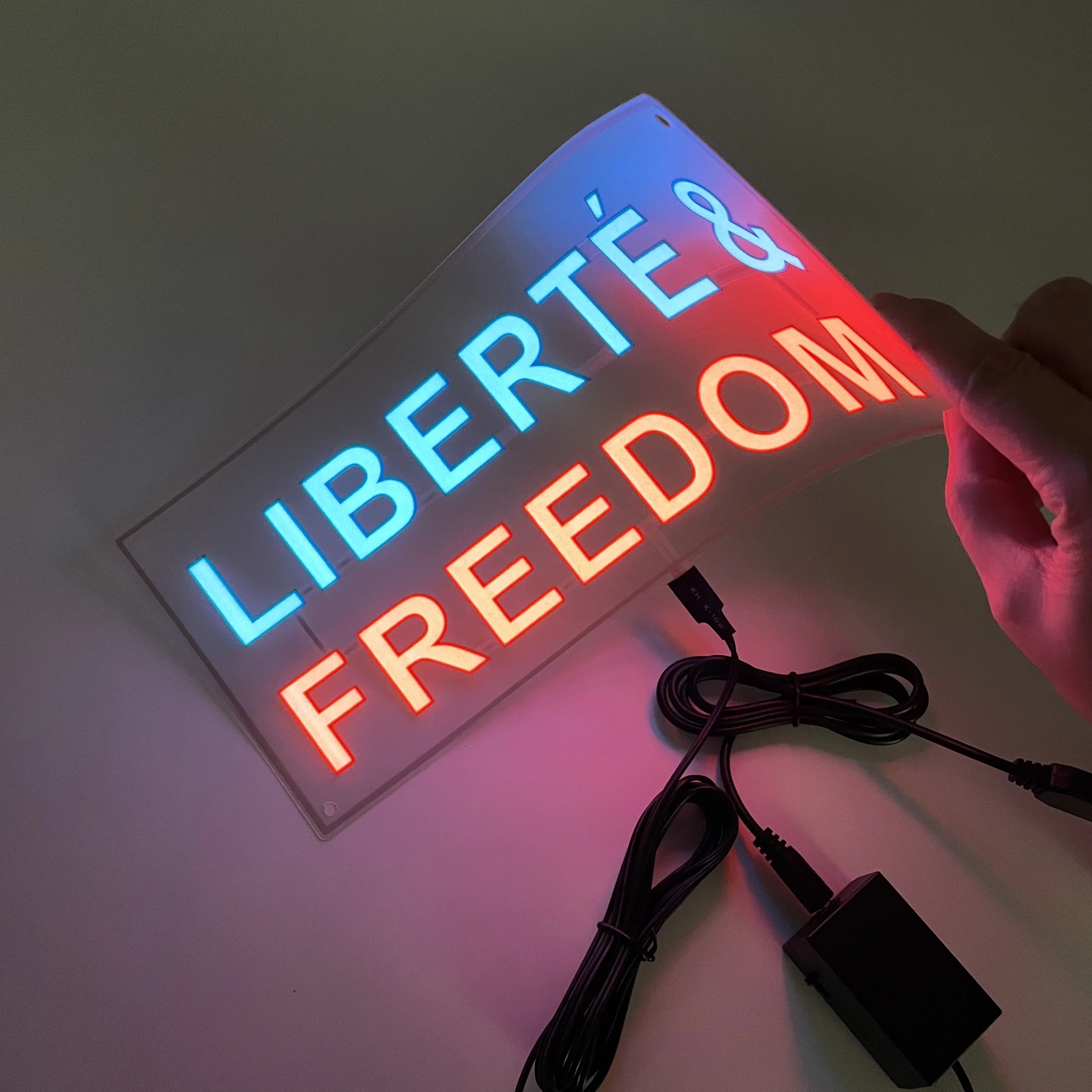 Customize EL car sticker Glow in Dark Stickers Night Safety Luminous Decals Accessories DIY for Car Truck