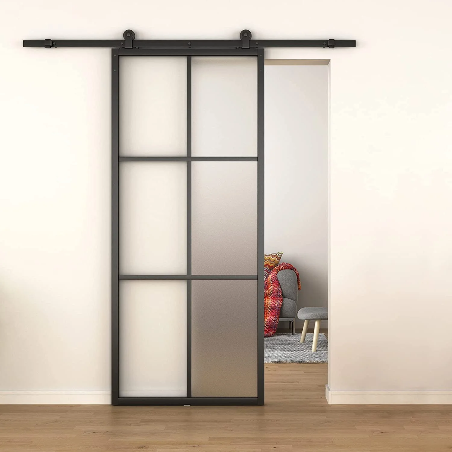 Internal Steel Frame Glass Door Panels Black Steel Frame Glass Doors Glass Barn Doors