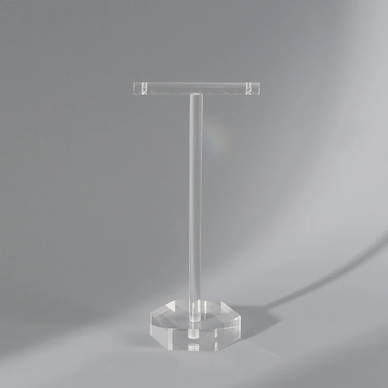 Custom high grade crystal earrings display rack acrylic perspex jewelry display rack