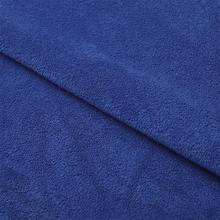 Wholesale Polyester Brocade Weft Knitting Microfiber Terry Cloth Fabric For Home Hotel