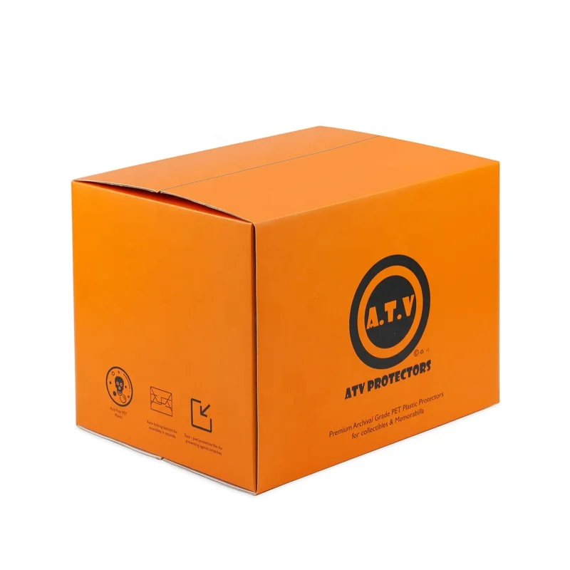 Recyclable Strong Cardboard Moving Boxes Wholesale Customized Corrugated Paper Box Mailer Shipping Boxes for Small Business Pack