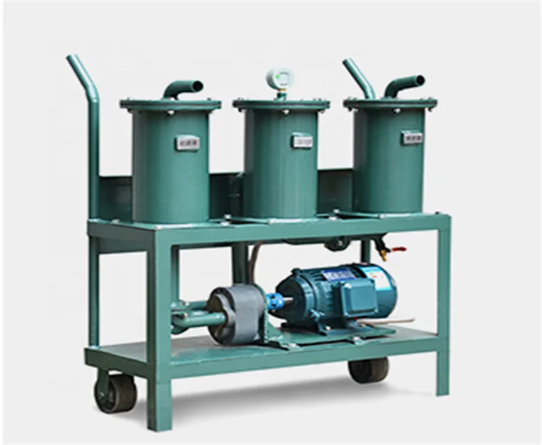 Zhongneng Brand Mobile Type JL Portable Oil Particle Removing Plant, Oil Filtering Machine with Capacity 32L/M