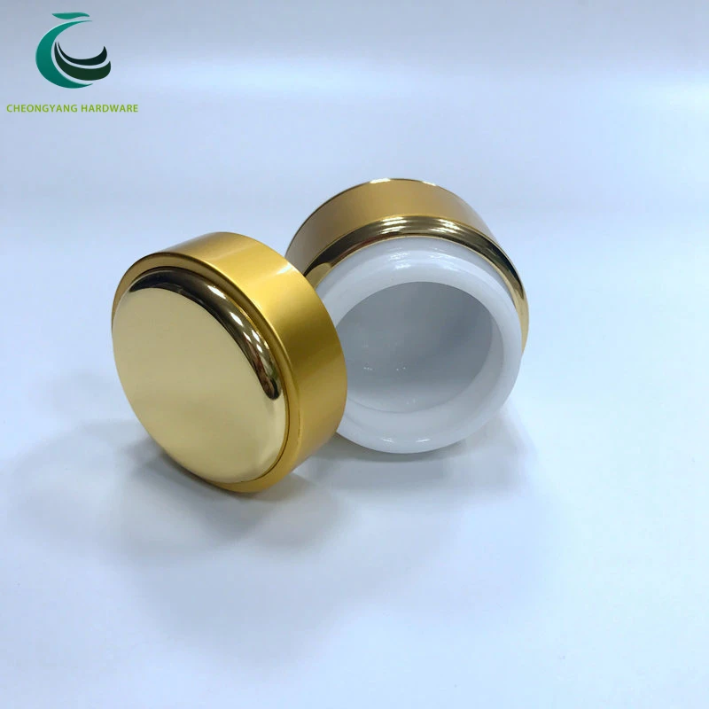 eco friendly 1oz 30g empty gold cheap cosmetic printing containers packaging aluminium body butter jar