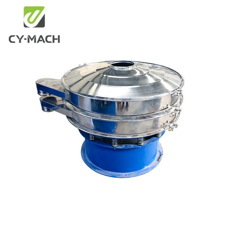 CY-MACH China Vibrating Sieve Shaker Vibrator Screen Machine For Copper Slag Animal Feed