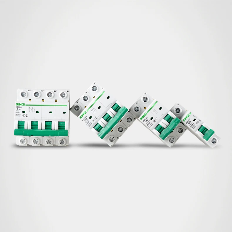 C32 6kA mcb мини таймер автоматического выключателя цепи 1-4p 220V