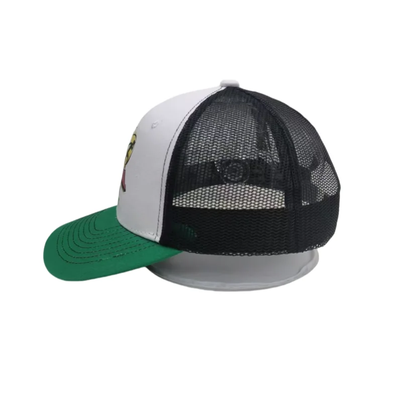 6-Panel Men Dobby Checked Dot Overdyed Sports Cap Vintage Washed Comfortable Cotton Embroidery Logo Trucker cap