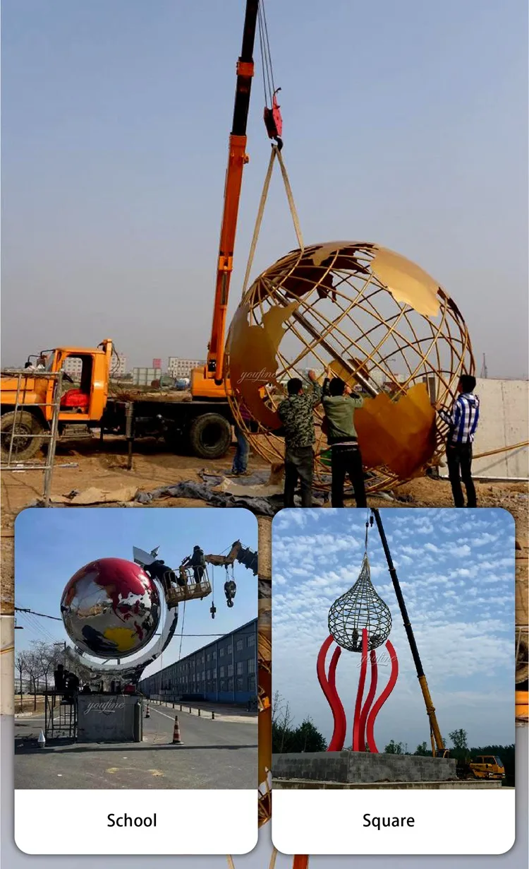 Youfine Stainless Steel Abstract Sculpture Feedback