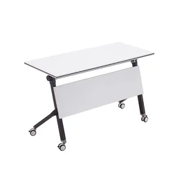 Wholesale office folding desk table furniture mobile folding training table for conference meeting table