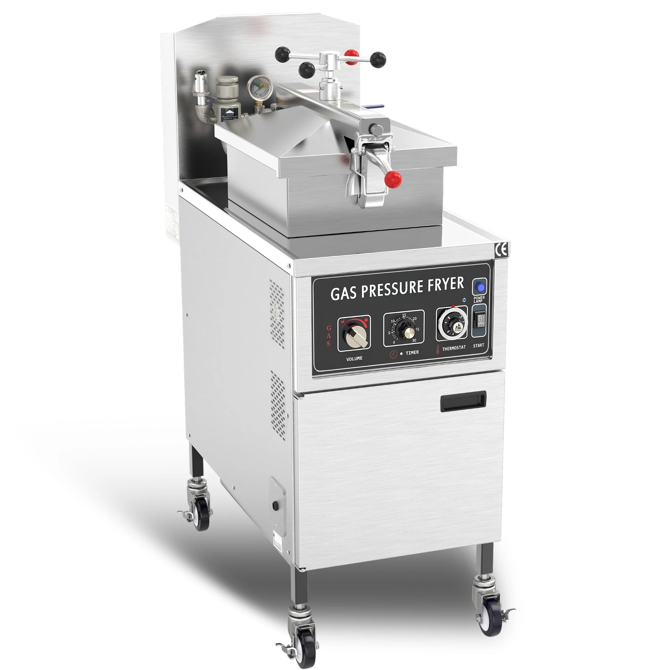 Commercial Fried Chicken Fryer Pressure Cold Zone Henny Penny Gas Operator Frye Simple Operation Kfc Equipment Machineries