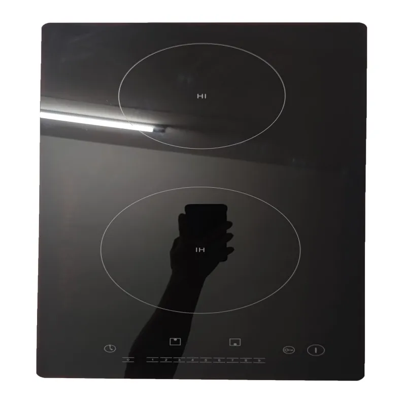 Countertop Burners 3800W Electric Two Burner induction and ceramic cooker Cooking Burner Stove Can Be Recessed In Countertop