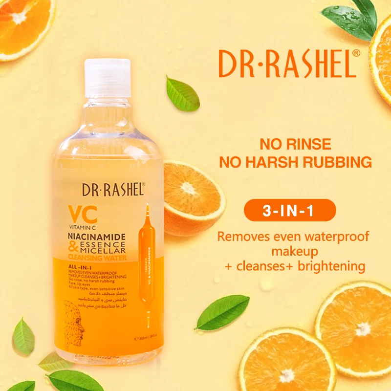 Эссенция DR.RASHEL VC и NIACINAMIDE микеллярная очищающая вода 300 мл
