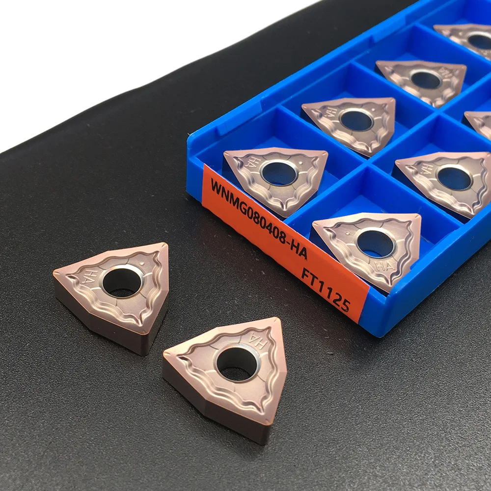 Vbmt Blade Wnmg080404 / 08-ha Ft1125 Cemented Carbide Coating Turning Tool