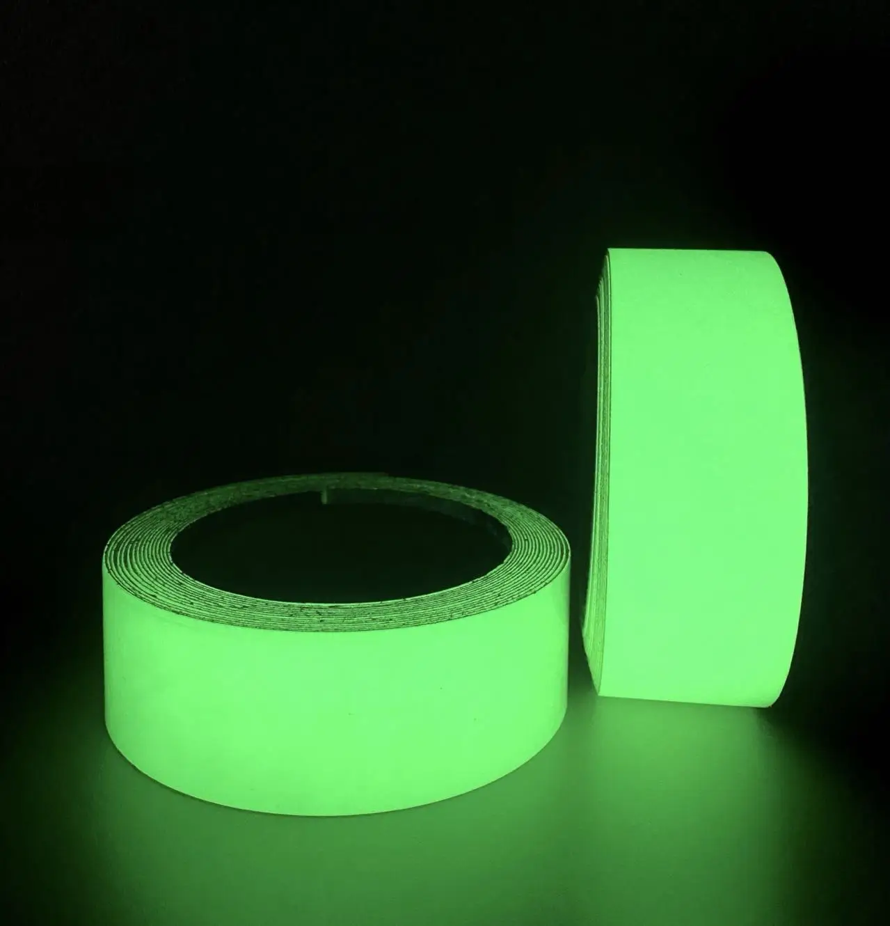 PET Photoluminescent Film Tape High Quality Adhesive Luminous Tape Glow in the Dark Tape for Stage