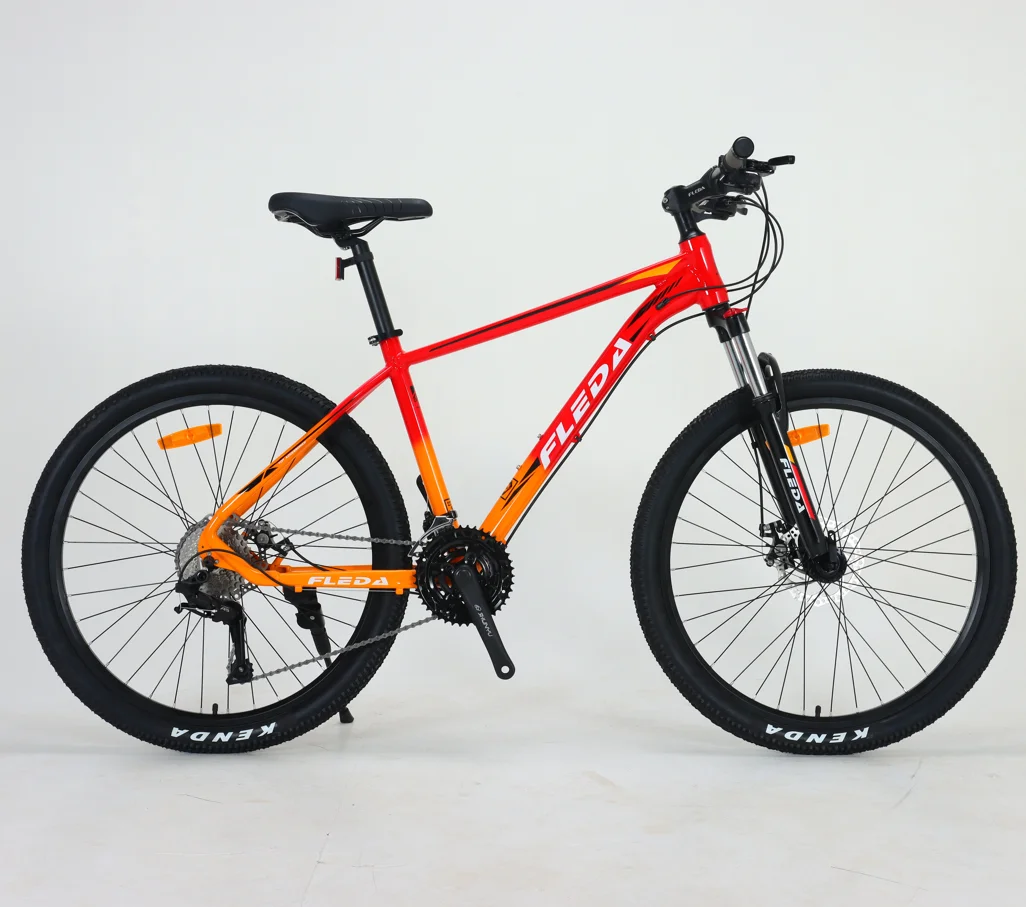 Wholesale custom logo aluminum frame 26-inch 27-speed bike kenda tires aluminum crank and sprocket 9 flywheel mountain bikes