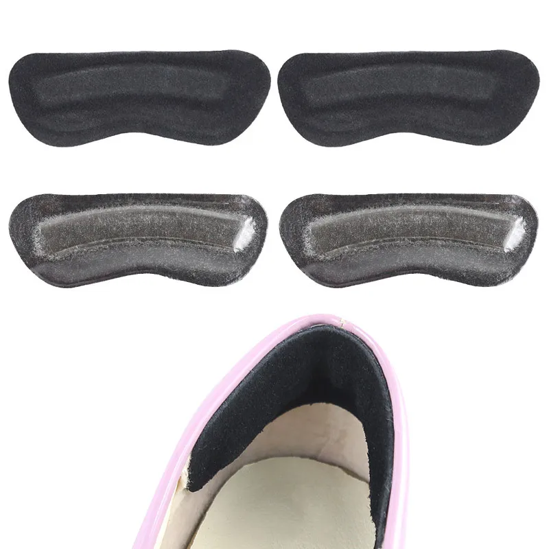woman shoes adhesive non-slip insoles leather heel cushion liner grips protector sticker for high heels blister