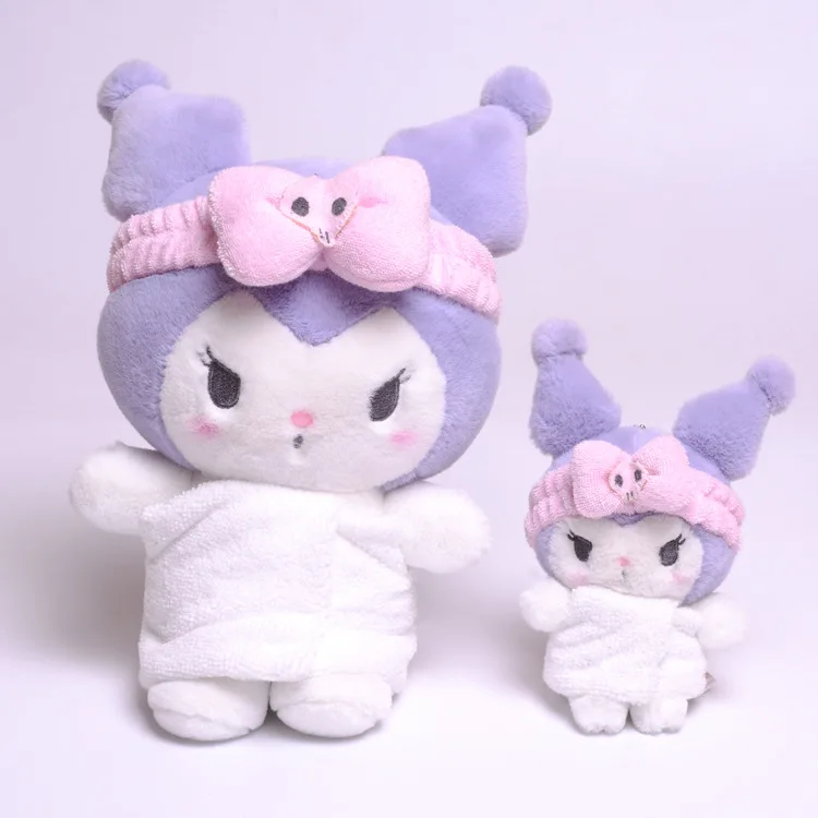  Симпатичная плюшевая игрушка Sanrio Мелодия Hello Kitty кукла Kuromi брелок мягкий для сумки подарок девочек и