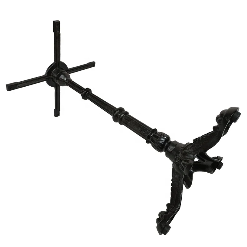 UK Antique Style Cast Iron Outdoor Camping Dining Restaurant Coffee Furniture Leg Foot Metal Table Base Table Leg