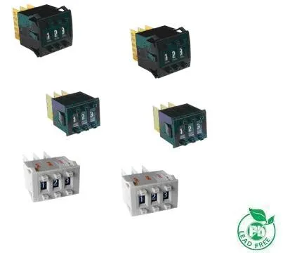 6 x6 mini programmable timer slide digit code dip switch carte 12V single poles smd digital DIP code pcb rotary switches
