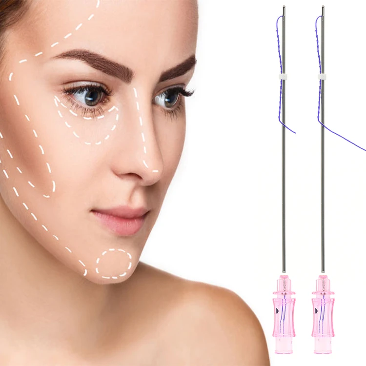 Wholesale pcl filler pcl lifting pcl threads w blunt canula cog 4D blunt 18G