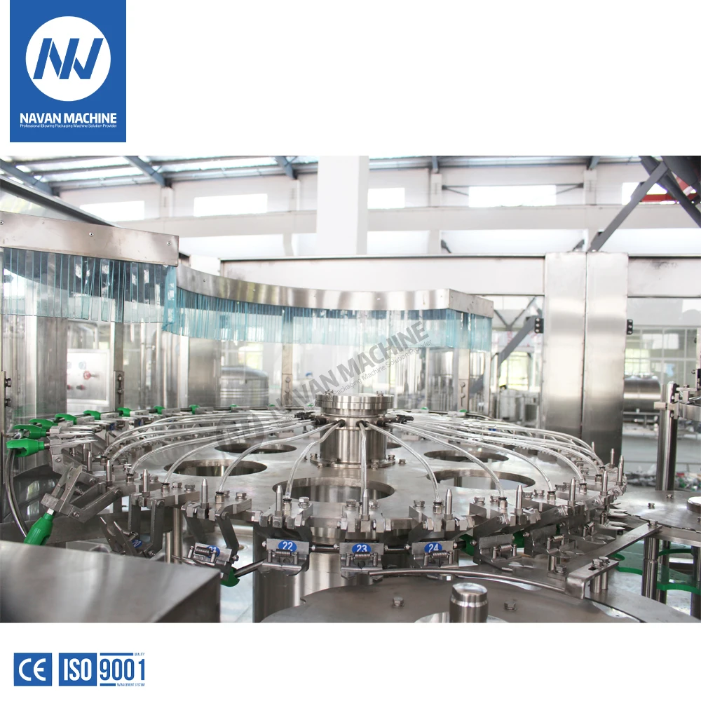 Navan Full Automatic Plastic Bottle Carbonated Drink Filling Machine Carbonated Drink Production Line