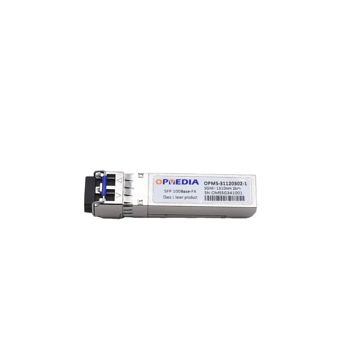 100BASE-FX SFP SGMII модуль трансивера для гигабитных Ethernet SFP портов MMF, 1310 нм, 2 км, дуплекс LC, DOM совместимый Cisco Avago