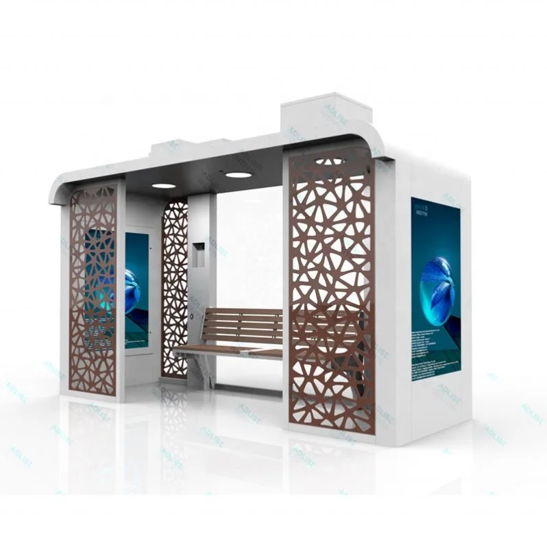 Customized New Product Golden Supplier Bus Stop Display Ready To Ship