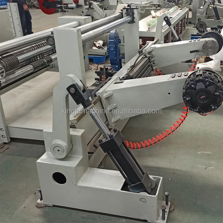 High Speed Automatic Slitter Jumbo Cardboard Kraft Paper Roll Slitting and Rewinding Machine